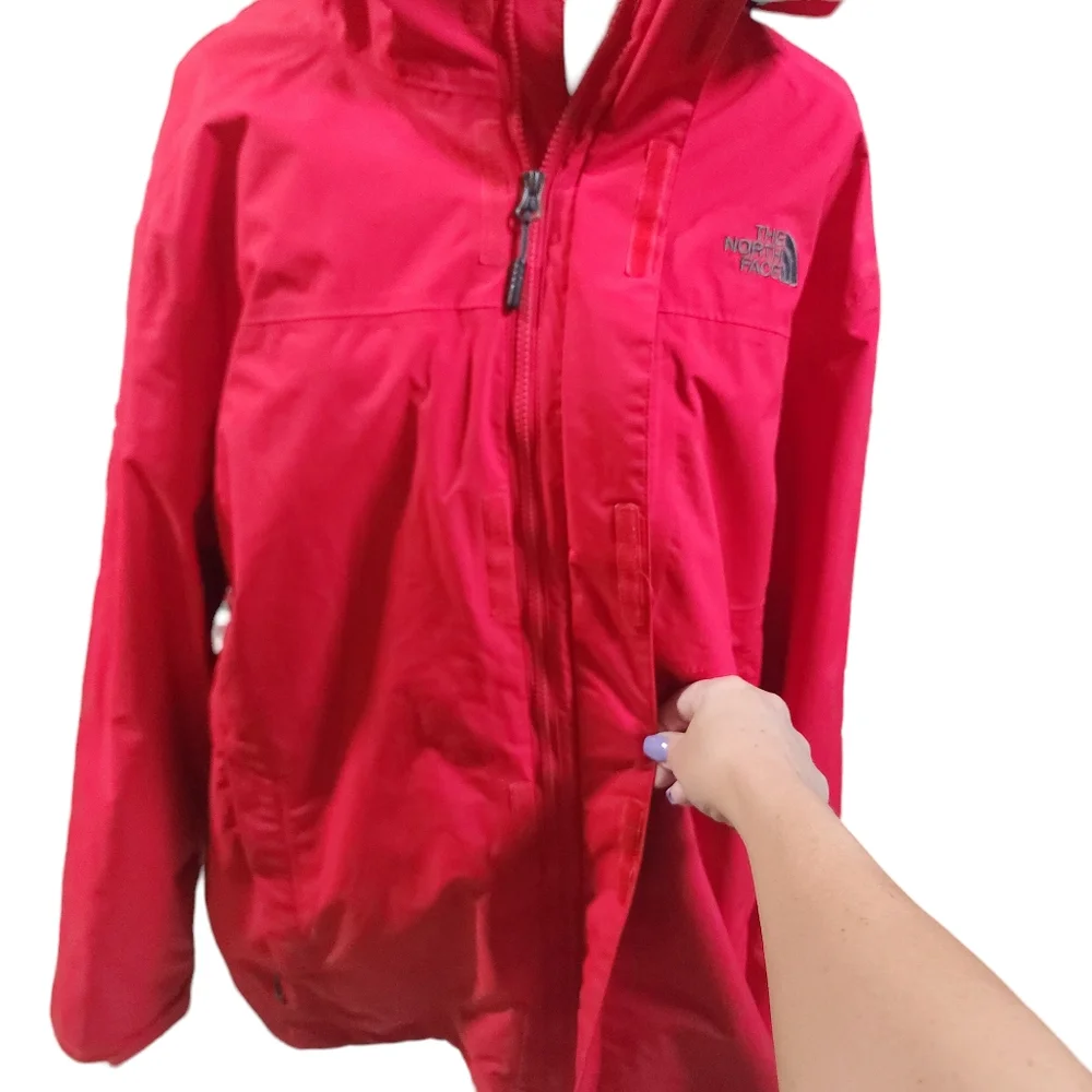 Men's North Face Red Atlas Triclimate Jacket